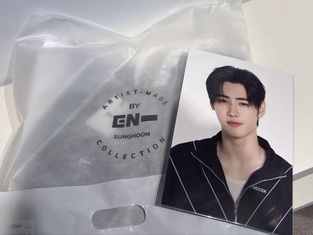 [USED] ENHYPEN Sung Hoon Hoodie XL Artist-made Pop-up
