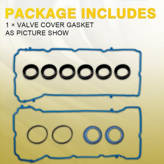 Valve Cover Gasket For 2011-16 Dodge Chrysler Jeep Ram Volkswagen 3.6L DOHC 24V