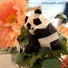 ORIGAMIPLANET 3D Origami Paper Craft Kit Panda Fun DIY 3D Panda Paper Art Model for Teens Easy Handmade Animal Figure Sculpture Gift Set for Bookshelf