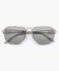 Likkeullou Rc Stainless Steel Veil Sunglasses Gray