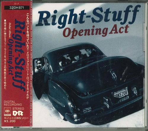 

CD RIGHT STUFF LightstaffOpening Act 32DH871 Japan Japanese PopRock Used