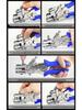 East Tour Multifunctional Edge Banding Hole Punch Woodworking Tool with Screw Hole Cover Pliers