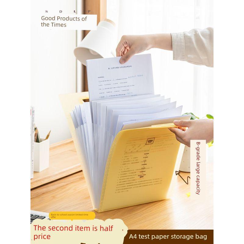 File Holder Bill Sorting Portable Vertical Folder
