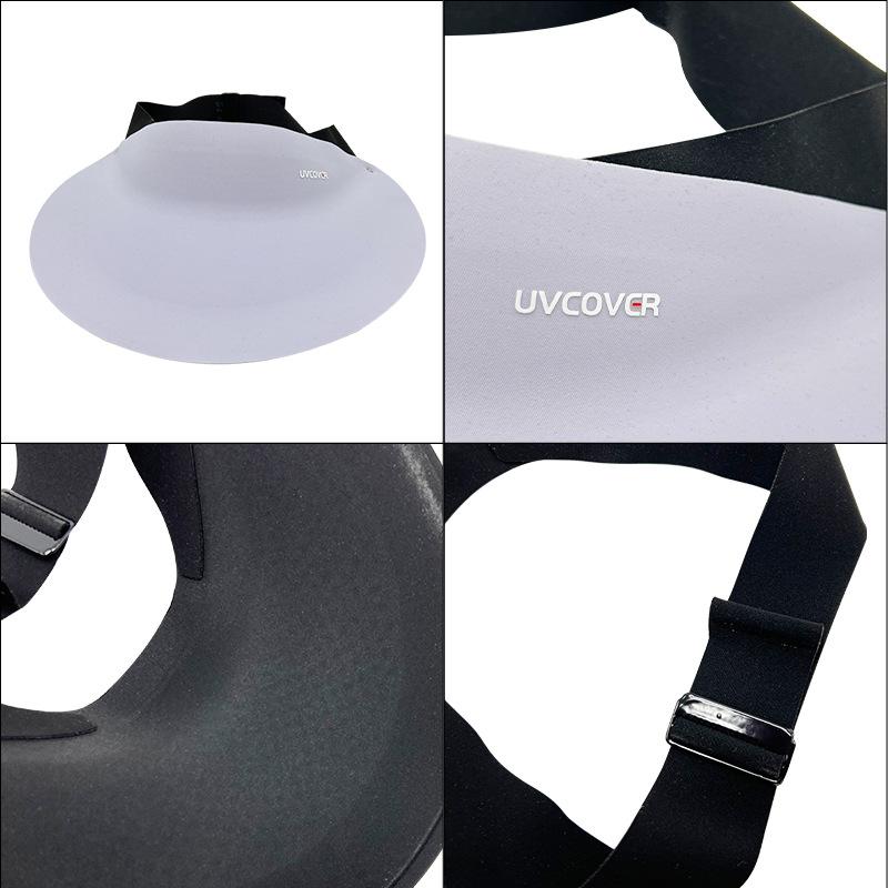 Traceless Integrated Empty Top Hat for Women's Sun Protection Sun Hat Ultralight Sports Outdoor Foldable Sun Hat