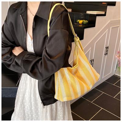 Summer New Single Shoulder Underarm Women's Bag Niche Large-capacity Cloth Fashionable Simple Portable Women's Bag