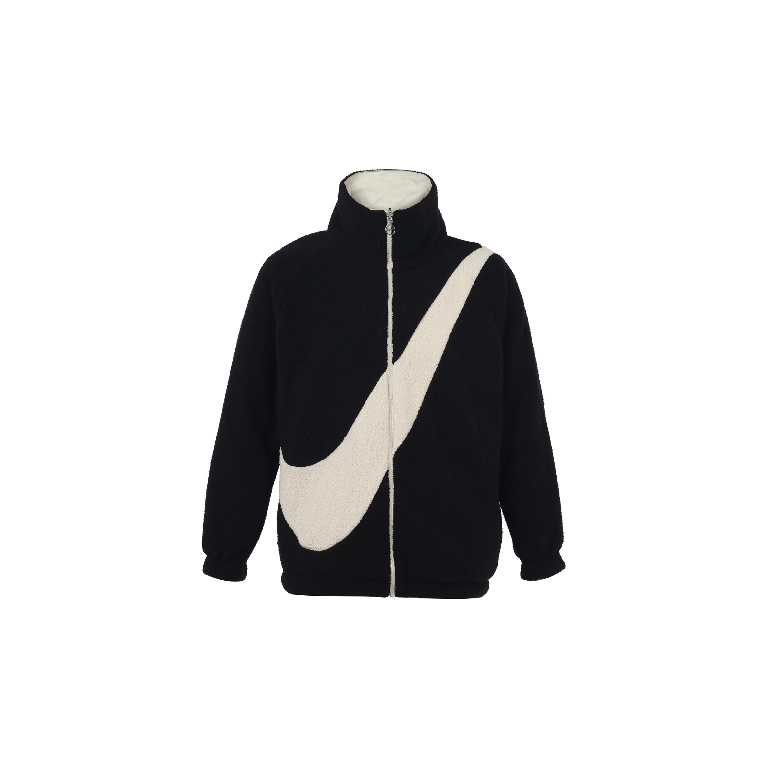 (WMNS) Nike Large Logo Casual Reversible Jacket Black Women s DC5138-010 M