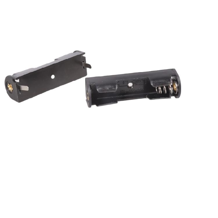 Heavy Duty 2A Battery Holder With Solderable Contacts Plastic Metal Hybrids Construction For Prolonged Use