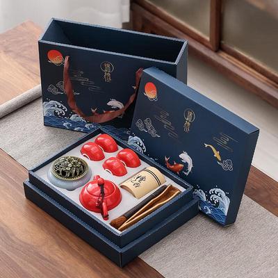 TingLe Traditional Chinese Celadon Tea Ceremony Gift Set