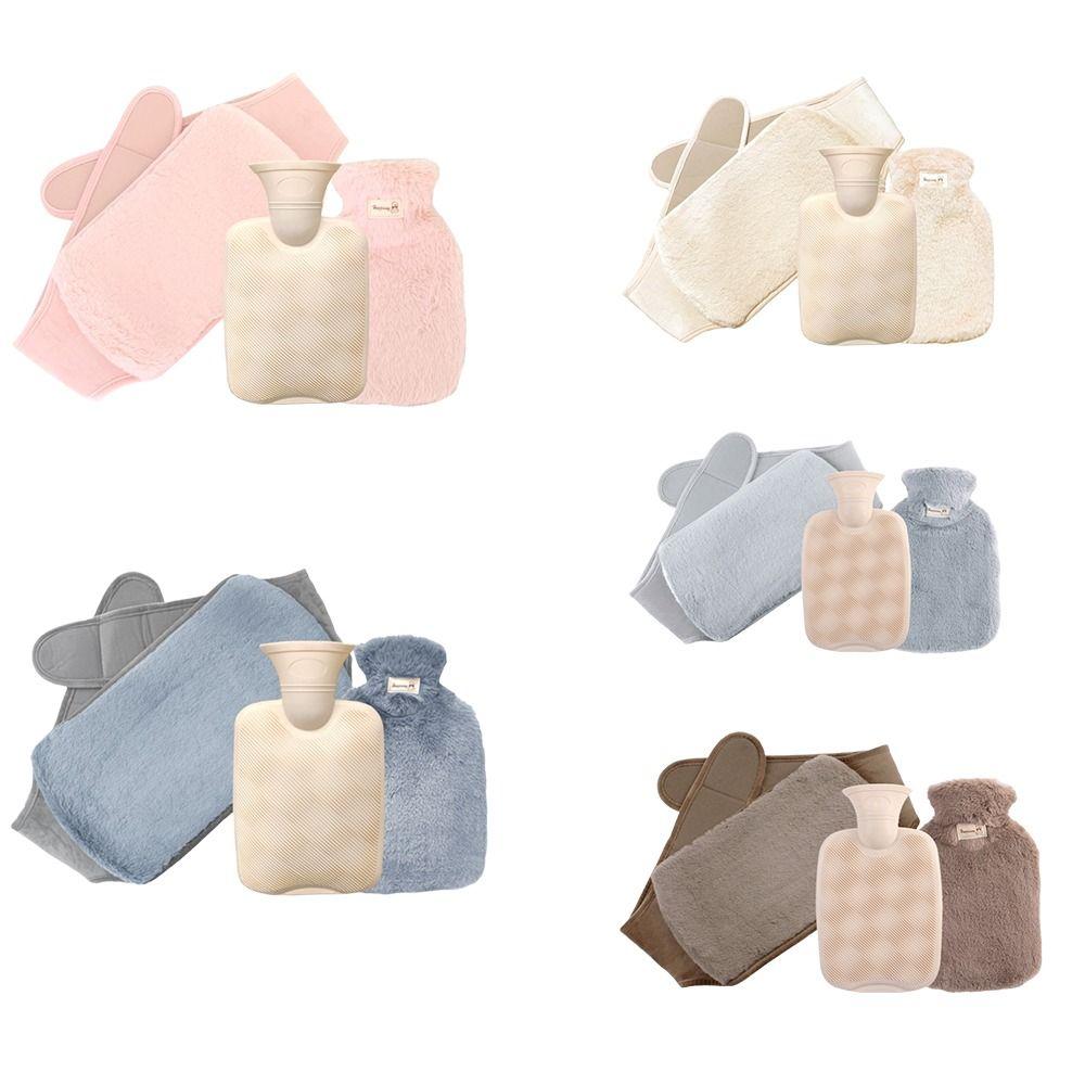 Explosion-Proof Warm Water Bag Plush Cover Water-filling Hot-water Bag  Abdomen