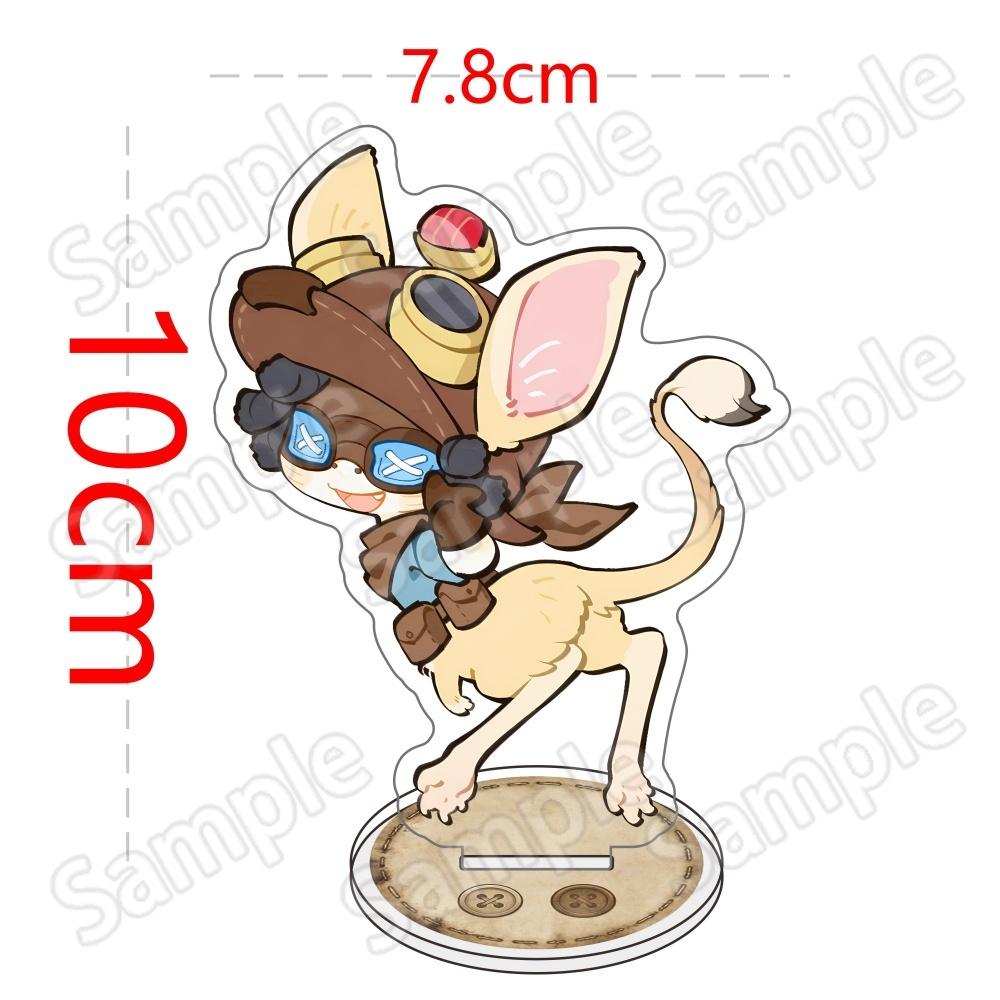 

Game Anime Identity V Mike Andrew Eli Emma Luca Acrylic Stand Figure Chibi Kawaii Kemonomimi Seer Gardener Prisoner Gift Key 10 cm