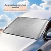 Car Windshield Sunshade Snow & Frost Shield, Aluminum Foil Protection