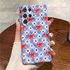 ins wind five-pointed star bow GalaxyS24ultra anti-drop mobile phone case Samsung S25plus anti-drop case