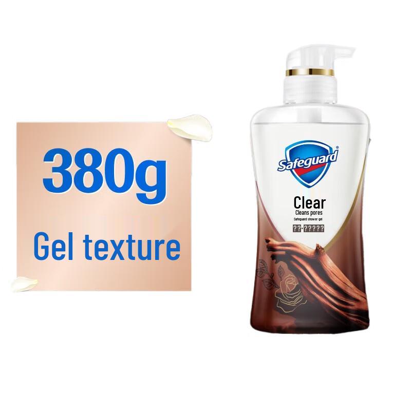 Safeguard Deep Ebony Rose Purifying Shower Gel