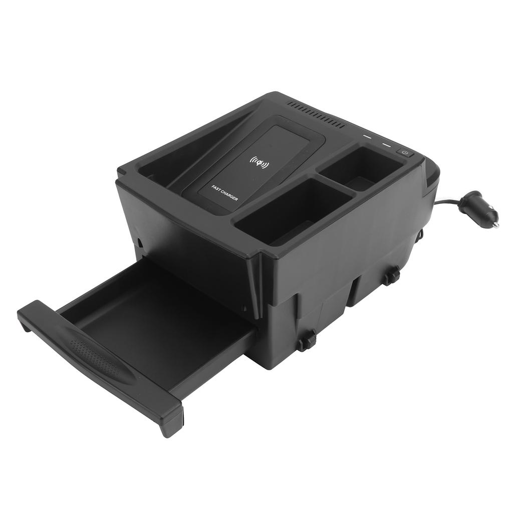 15W Wireless Charger Armrest Storage Box QC3.0+PD3.0 Fast Charging Replacement for Honda CRV 17 21