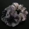 Vintage-Inspired Floral Scrunchie - Mixed Color Fabric Hair Tie for Women, Elegant Ponytail Holder