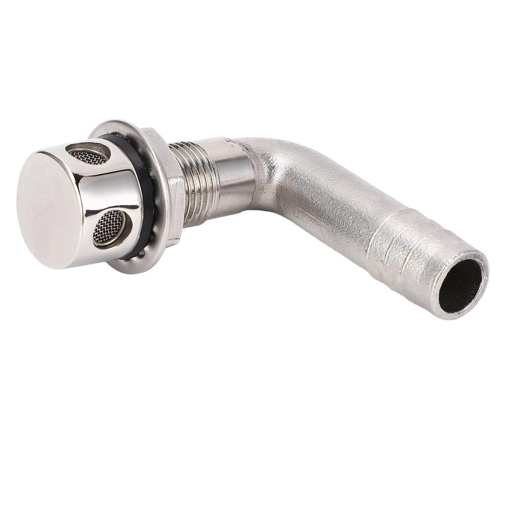 Boat Fuel Gas Tank Vent Professional 316 Stainless Steel 16mm Elbow Design Marine Boat Fuel Tank Vent for Ships Yachts