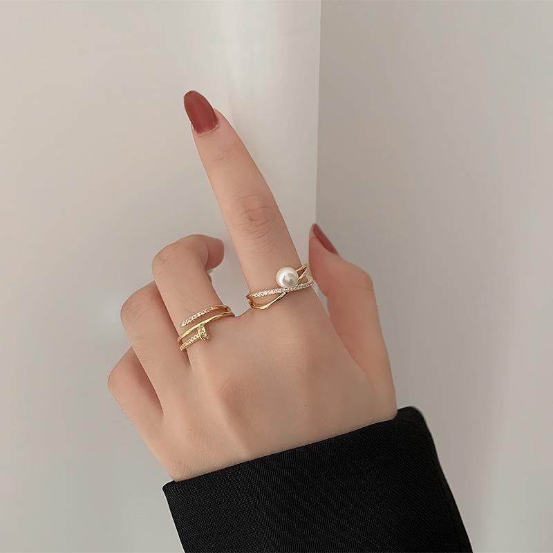 Trendy Pearl Ring: Stylish, Elegant & Unique Design for Women