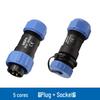 SP21 Series 12-Pin IP67 Waterproof Aviation Plug with Solder Connection