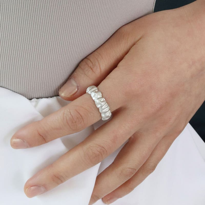 NUDOOR Scrunchie ring