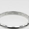 CARTIER 1895 wedding Ring Pt950Platinum #7.8(US Size) 3.1g mens Used