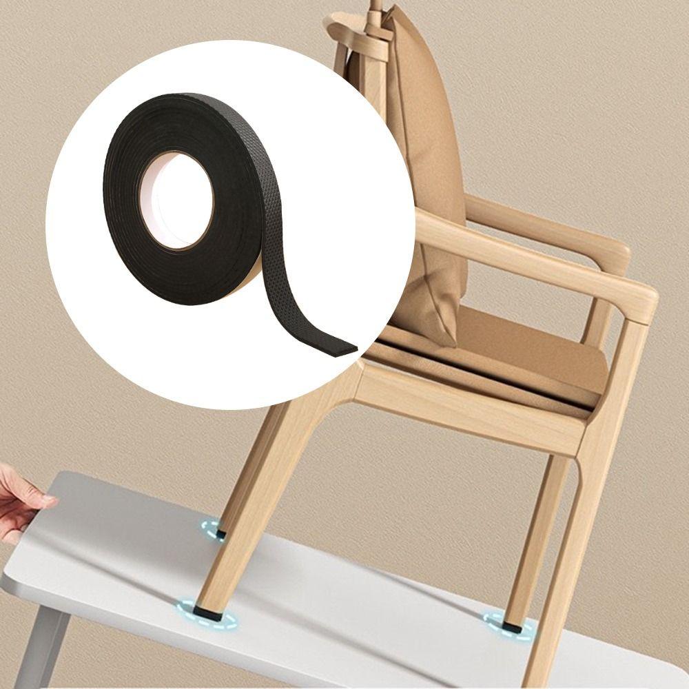 Anti Slip Furniture Leg Pad Sofa Chair Bumper Damper Table Feet Mats Rubber Strip Tape