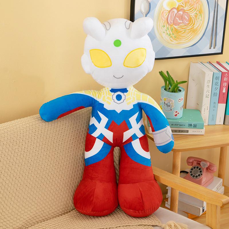Adorable Ultraman Plush Toy Printed Doll Soft Short Plush Decoration For Kids