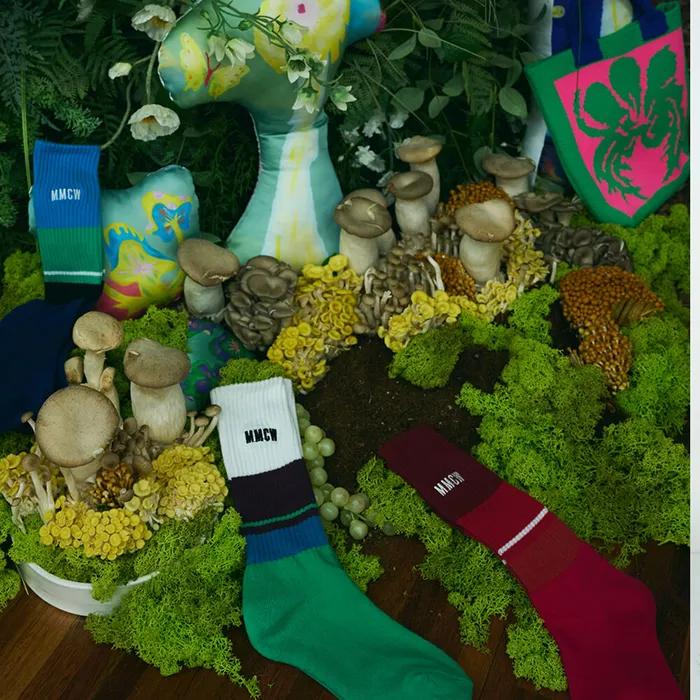 MMCW LONG SPORTS SOCKS/GREEN