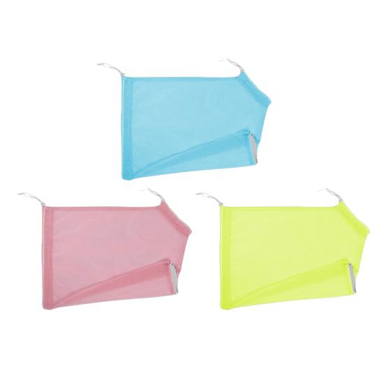 Cat Grooming Bag Pet Grooming Restraint Bag with Zipper Adjustable Drawstring Breathable Mesh Bag for Safe Nail Trimming Grooming Pet Care