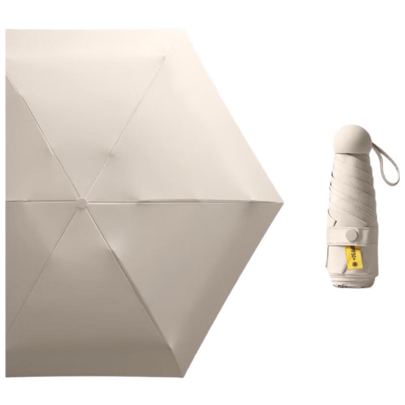 MAYDU Mini Capsule 5-Fold UV Protection Umbrella