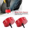 2 Sets BiMetal Hole Saw Cutter Set for Aluminum Board PVC Iron Sheet Hole Open 120165mm(115mm )