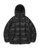 Thevinylhouse Hooded Duck Down Jacket Black