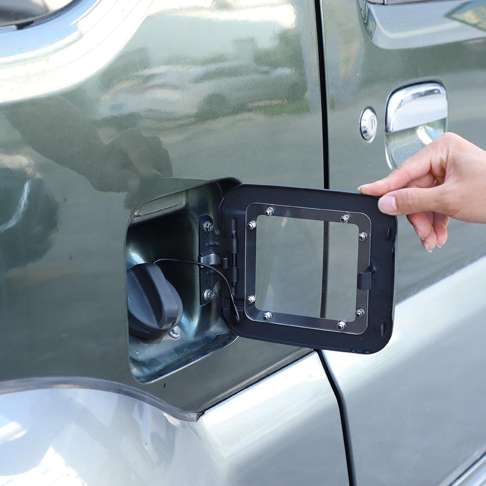 Dvířka palivové nádrže Dekorace víčka víčka palivové nádrže Vhodné pro Suzuki Jimny 2007-2017 Autopříslušenství