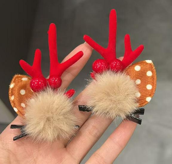 Serre-tête à bois de Noël pour enfants - Accessoire festif pour les fêtes