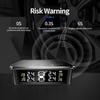 Solární TPMS Systém monitorování tlaku v pneumatikách Alarm nízkého tlaku a vysoké teploty LCD displej Snadná instalace pro automobily SUV