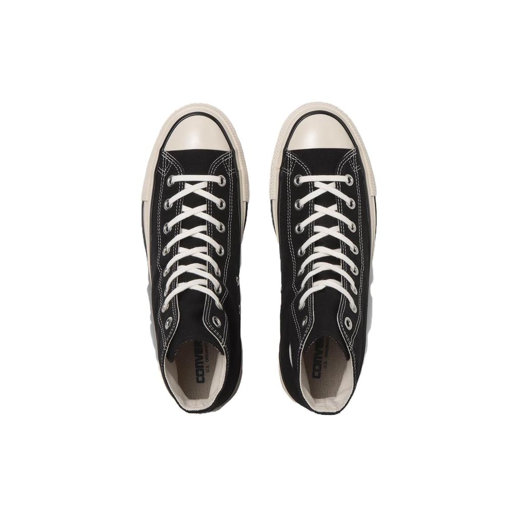 Converse All Star Us Hi Comfortable Versatile High Top Canvas Shoes Unisex Sneakers Black 31308191