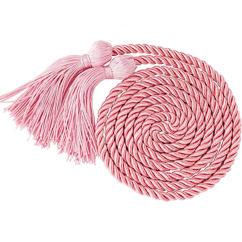 170CM Graduation Honor Cord Double Fringe Tassels Long Rope for Academic Ceremony Student Outfit Party Accessory