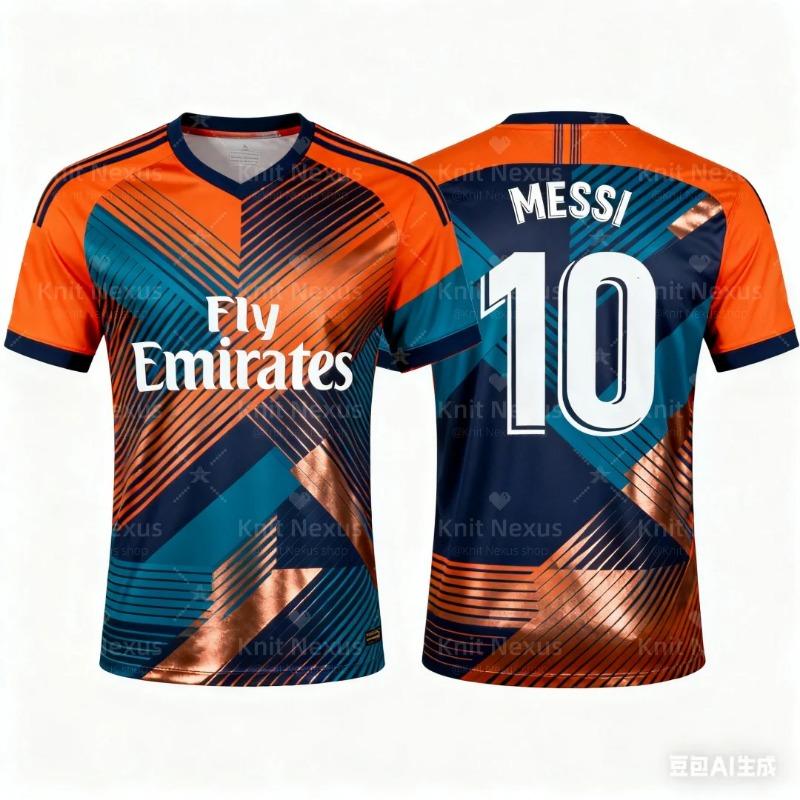 Maglia da calcio da esterno da uomo, abbigliamento sportivo stampato in 3D, maglietta estiva ad asciugatura rapida da uomo, abbigliamento per ragazzi, maglietta da donna