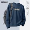 Mark Fairwhale Youth Casual Cotton Long-Sleeve Crewneck T-Shirt