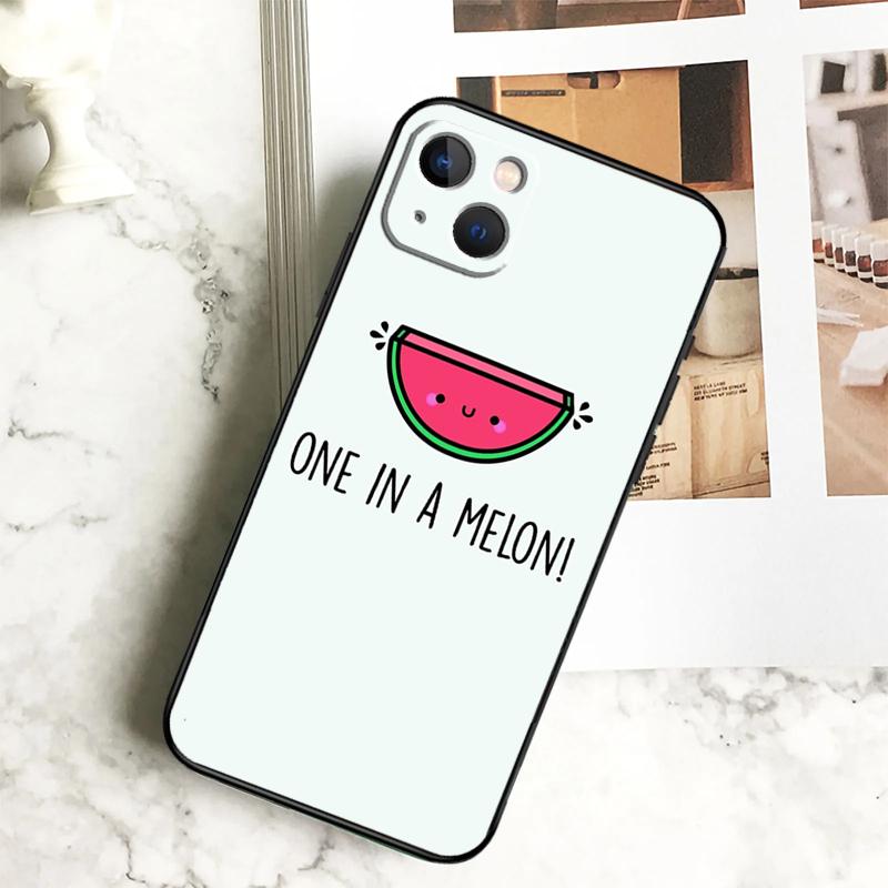Cute Summer Fruit Watermelon Phone Case For iPhone 17 16 15 14 13 11 12 Pro Max Plus 12 13 Mini 16e 17 Air Cover Coque