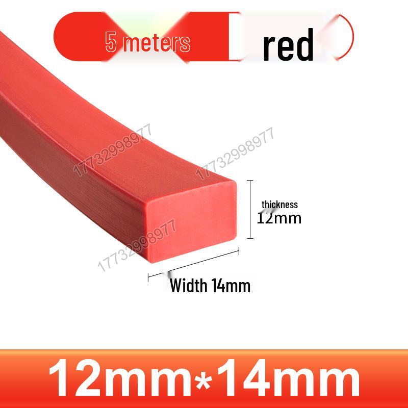 High-Temperature Resistant Transparent Silicone Rubber Sealing Strip