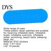 Adhesives 10Pcs Pool Repair Patch Waterproof Adhesive PVC Inflatable Boats Tape for Swimming Pools