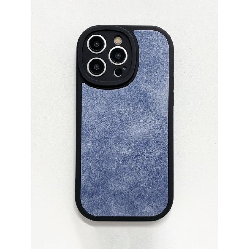 Big Eye Patch Leather Mobile Phone Case Suitable for Apple 16 Promaxiphone13/15/14 Soft Imitation Leather