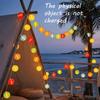5pcs Hanging Decoration Mini Round Lantern Lampshade Multicolor Chinese Lanterns  Outdoors