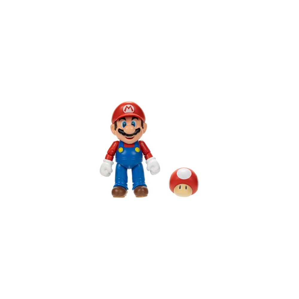 Sanei Boeki Super Mario Figure Collection Plus Mario with Super Mushroom FCP-001