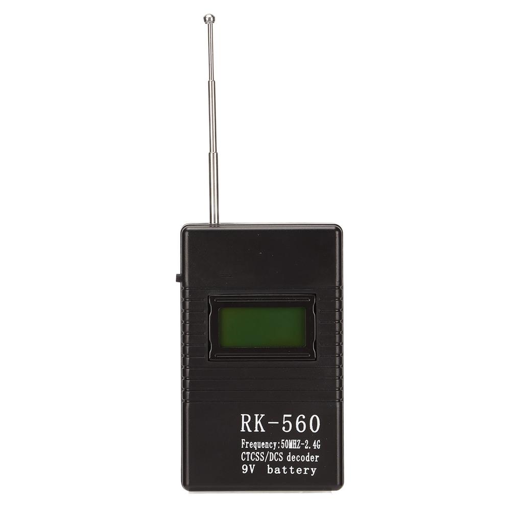Mini Radiofrequenzzähler 50MHz‑2.4GHz Tragbarer Radiofrequenztester mit Antenne für