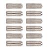 12Pcs Saddle Height Screws Metal Adjustment Set Electric Guitar Bridge Parts Accessories Silver