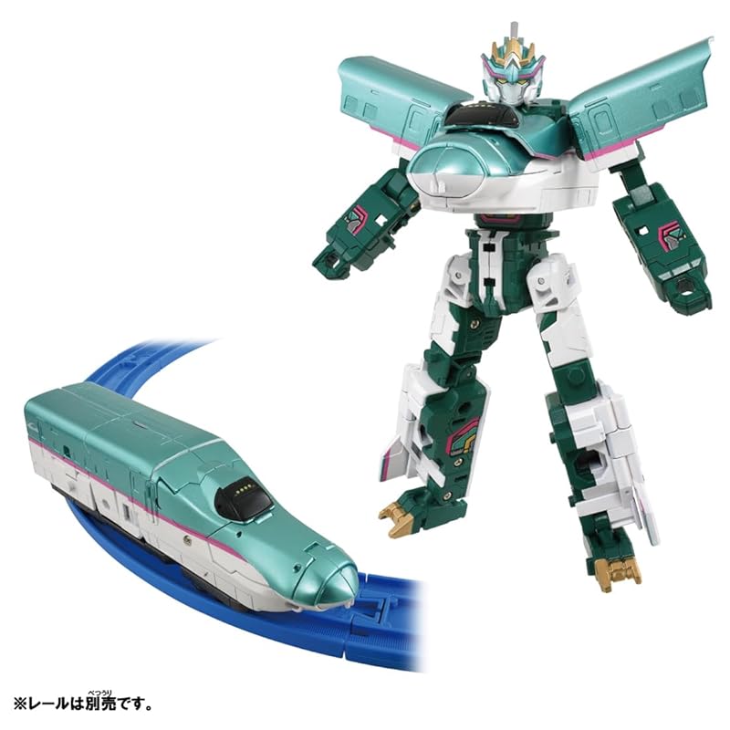 Takara Tomy Plarail Shinkalion CW E5 Hayabusa Trailer Form Train Toy (Ages 3 and Up)