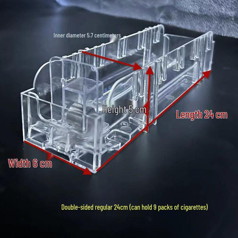 Automatic Pop-Up Cigarette Ejector Display Rack for Supermarket and Specialty Stores