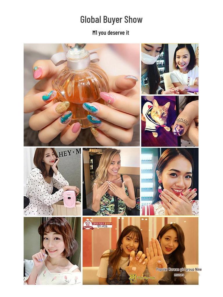 Smart Nail Art Printer M1: Portable Mini Self-Service Nail Painting Master