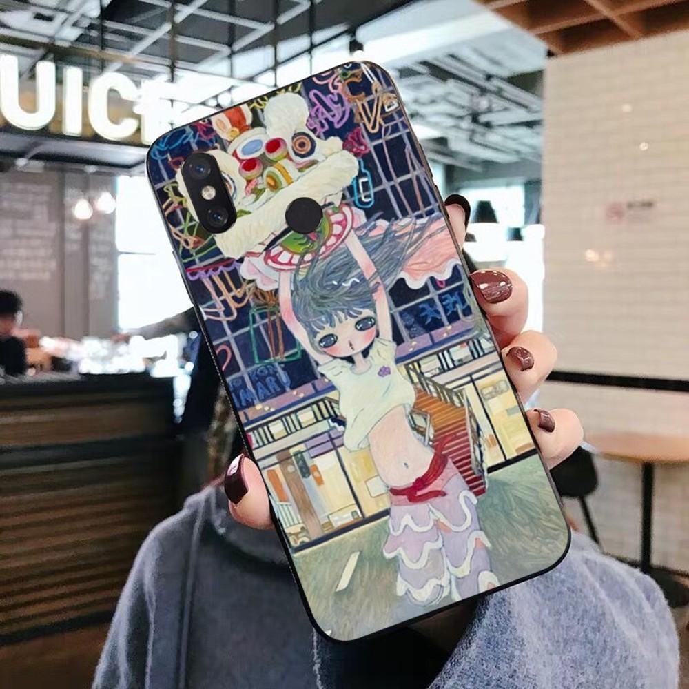 Aya Takano Phone Case For Xiaomi Mi 5X 8 9 10 11 12 Lite Pro 10T PocoX3pro PocoM3 Note 10 Pro Lite